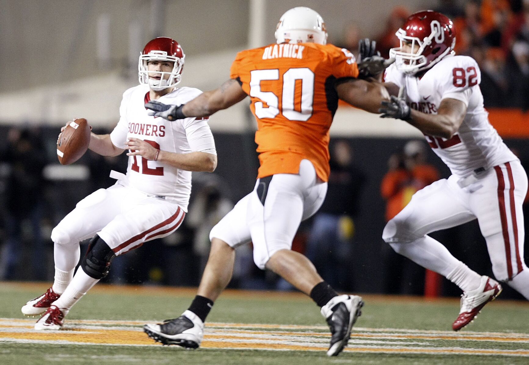Nov. 27, 2010 in Stillwater: No. 14 OU 47, No. 10 OSU 41